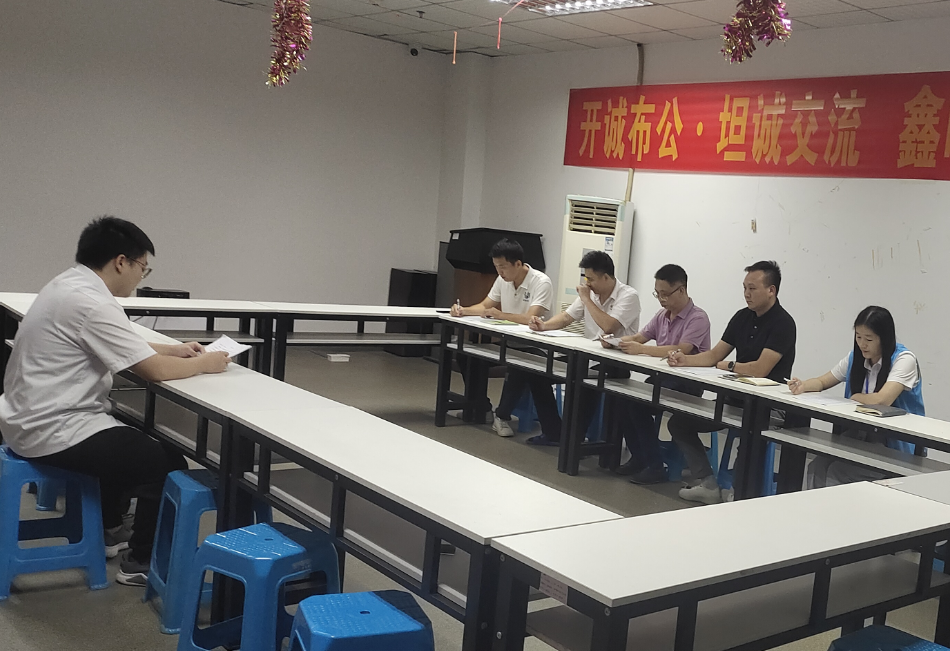 鑫晖源储备人才考核评估活动
